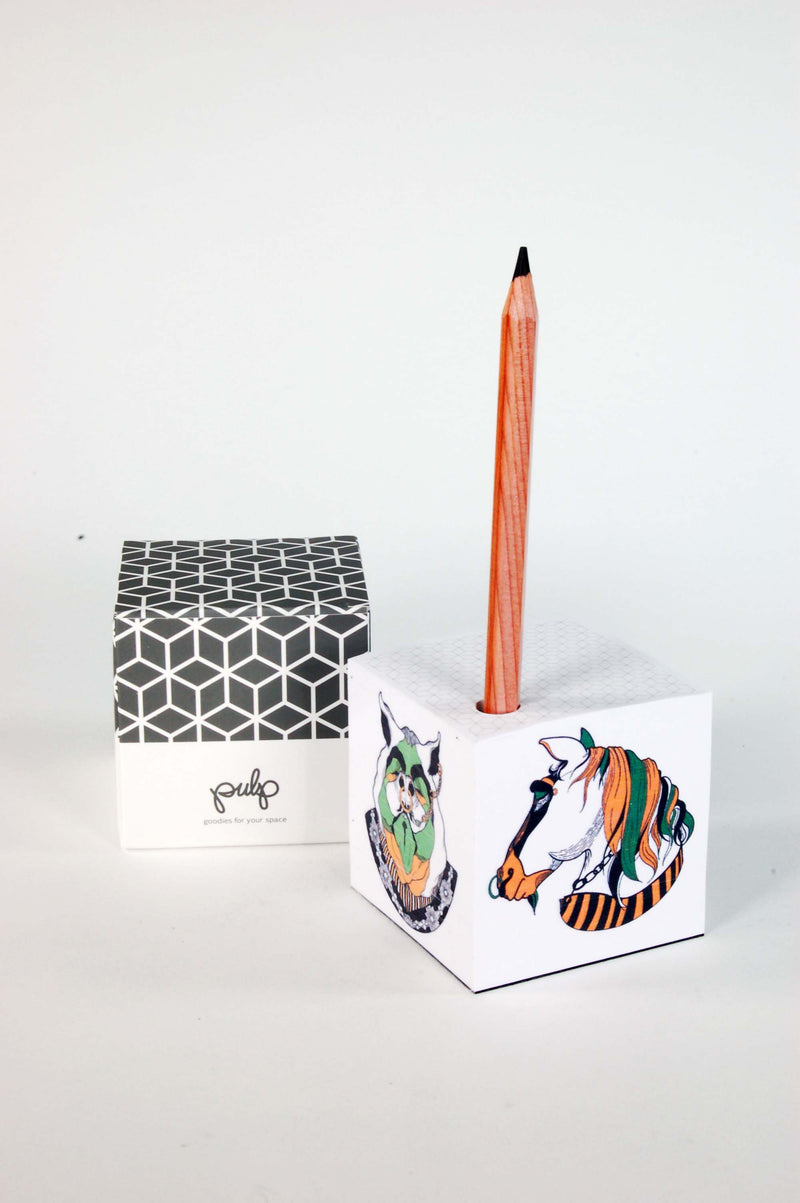 Paper cube | small | Animals By Sagi Ashin
