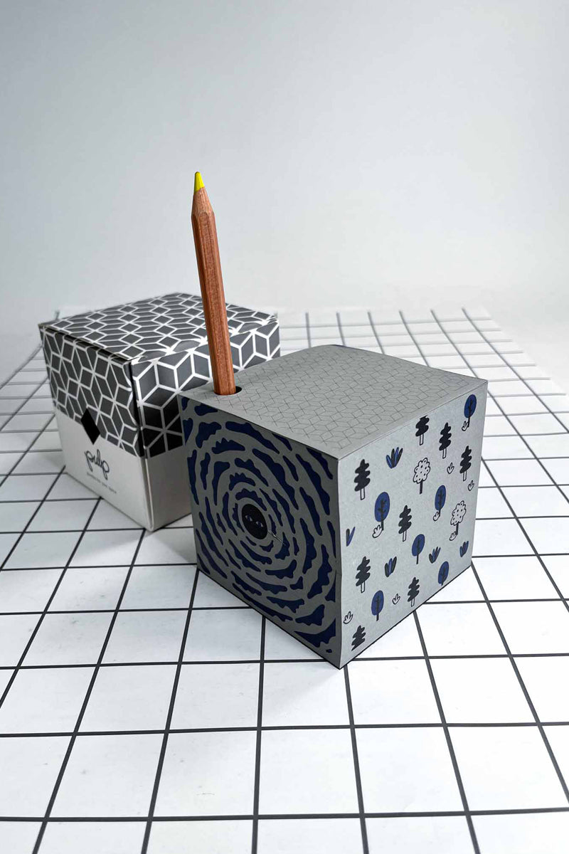 Paper Cube | Garden Stroll By NAMA