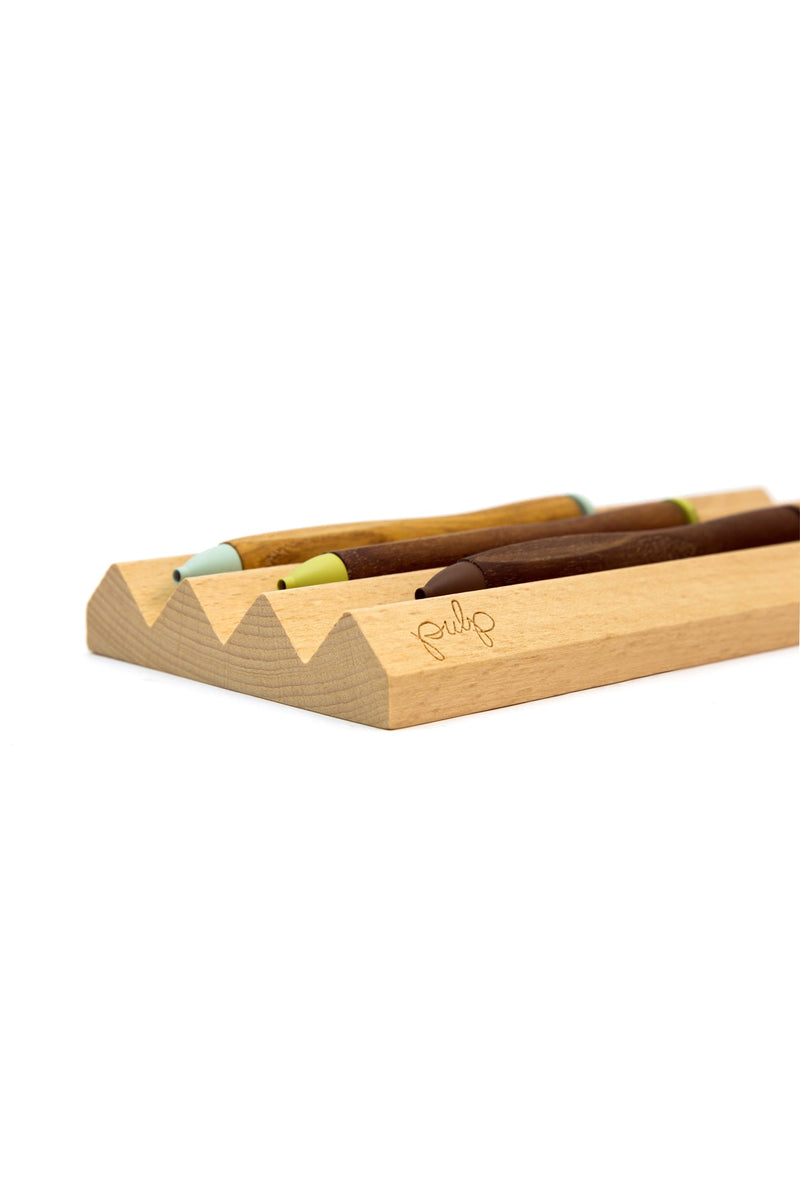 Toblerono Small | Wood Pen Tray