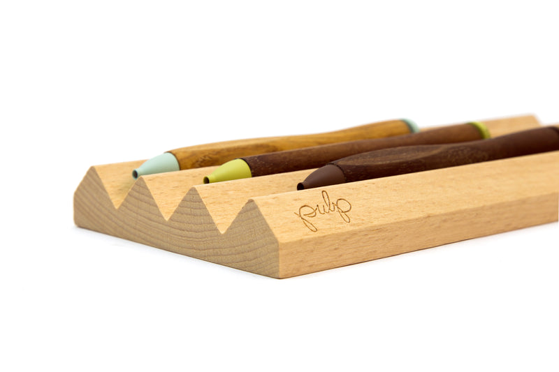 Toblerono Plus | Wood Pen Tray