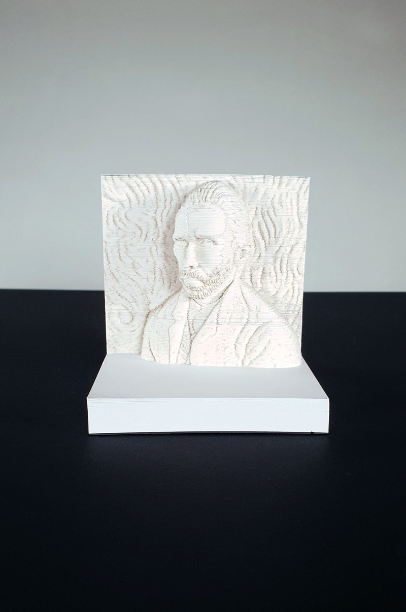 Innovative 3D Paper Object - Vincent van Gogh – pulp-shop.com